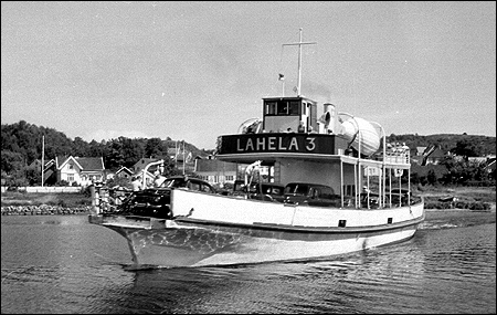 Lahela 3 utanf�r Helgeroa, Norge 1960