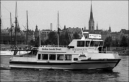 Mysingen utanf�r Skeppsholmen 1991-08-05