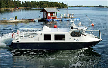 Nilla vid Husarö brygga, Husarö 2004-09-29