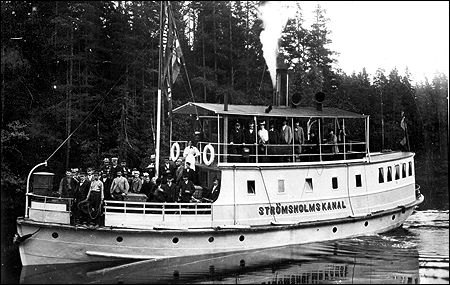 Str�msholms Kanal ca. 1900