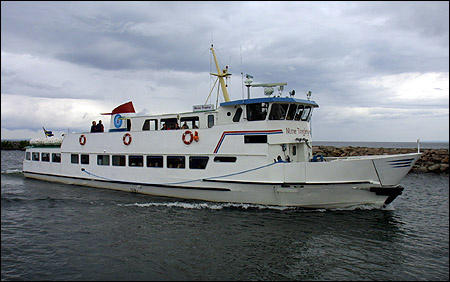 M:me Tingley i Gränna 2004-07-25