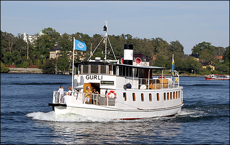 Gurli utanför Kvarnholmen, Nacka 2019-08-27