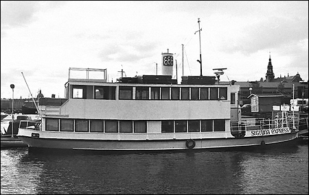 Sigtuna Express vid Allmäna gränd, Djurgården, Stockholm 1991-06-15