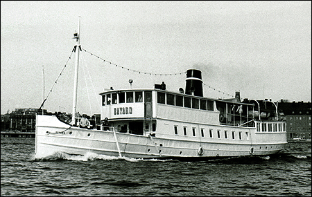 Bayard p� Riddarfj�rden, Stockholm 1970-05-24