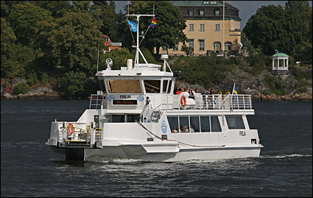 Freja utanf�r Rosenvik, Stockholm 2024-08-03