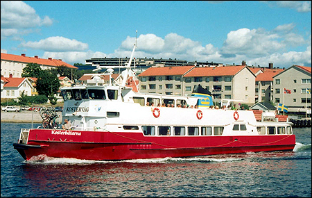 Kostervg utanfr Norra hamnen, Strmstad 1995-08-07