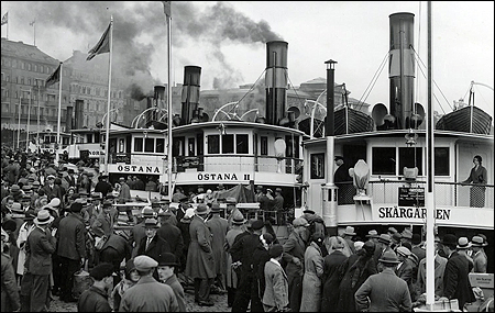 �stan� II vid Str�mkajen, Stockholm 1930