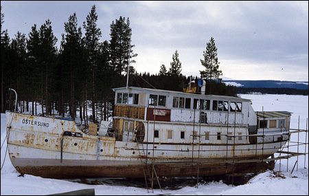 stersund p slipen i Arvesund 1985-03