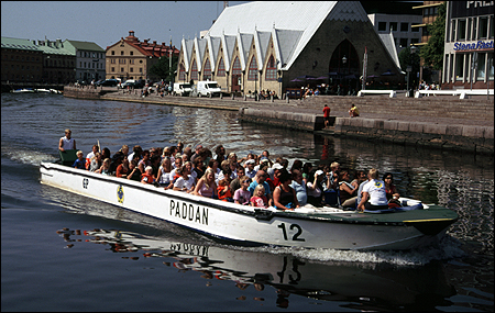 Paddan 12 i Rosenlundskanalen, Gteborg 2010-07-28