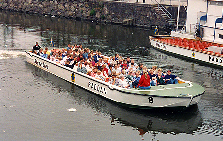 Paddan 8 vid Kungsportsbron, Göteborg