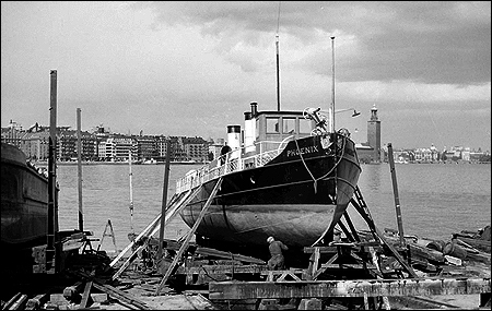 Phoenix p� M�larvarvet, Stockholm 1951