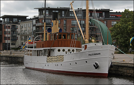 Polstjärnan av Vänern i Inre hamnen, Karlstad 2011-08-06
