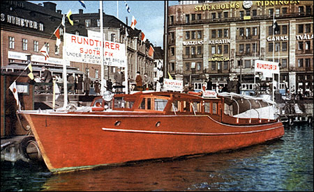 Queen Mary I vid Tegelbacken, Stockholm