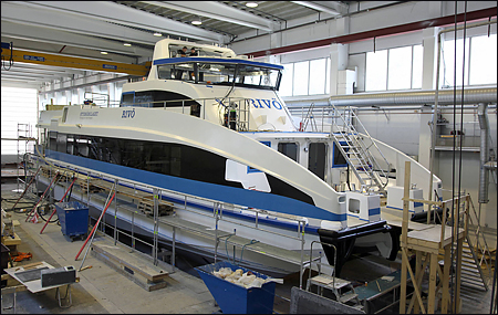 Riv� av G�teborg i Br�drene Aas varvshall 2010-06-23