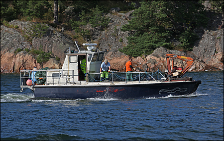 Ormen i Lindalssundet, V�rmd� 2015-07-26