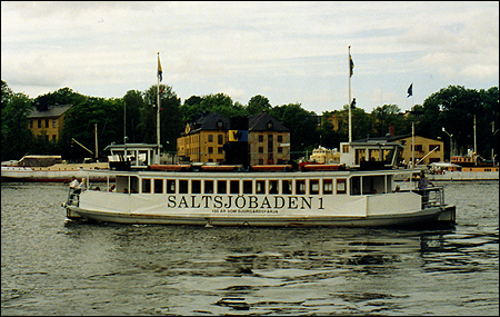 Djurgrden 7 vid Vasamuset, Stockholm som Saltsjbaden 1 1993-07-23