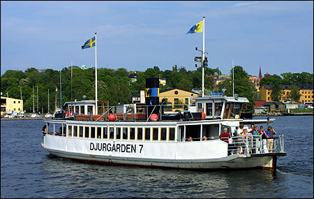 Djurg�rden 7 vid Skeppsholmen, Stockholm 2003-06-04