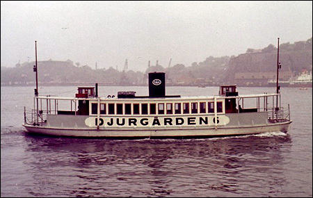Djurg�rden 6 vid Slussen, Stockholm 1967-08