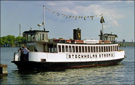 Stockholms Str�m 2 vid Slussen, Stockholm 1999-08-03