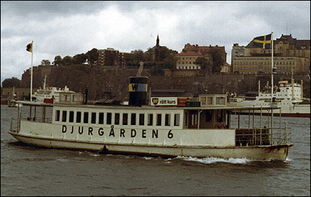 Djurgrden 6 vid Slussen, Stockholm 1971-08-28