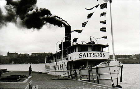 Saltsjn vid Klara Mlarstrand, strax innan avgng mot Strngns 1968-12-01