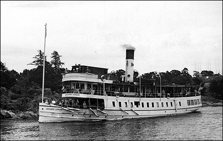 Sandhamns Express i Sandhamn 1927-08-30