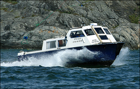 Sea Queen på Nämdöfjärden 2008-07-31