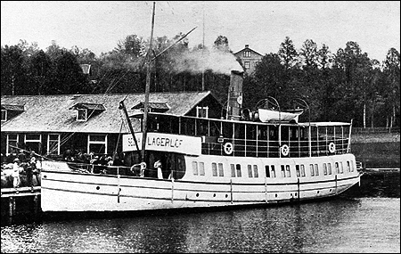 Selma Lagerlöf i Sunne ca. 1905