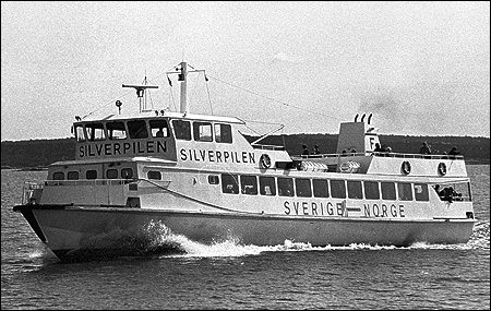 Silverpilen vid Kj�k�y, Fredrikstad, Norge 1976