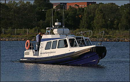 Sjfart vid Skeppsbrokajen, Karlskrona 2015-07-14