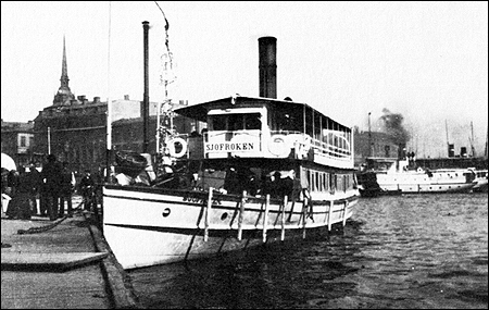 Sj�fr�ken vid Riddarholmen, Stockholm ca. 1890