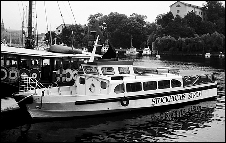 Stockholms Strm 4 vid Blasieholmskajen, Stockholm 1991-08-05