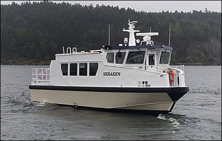 Skraken vid Klippuddens brygga, Liding� 2016-08-18