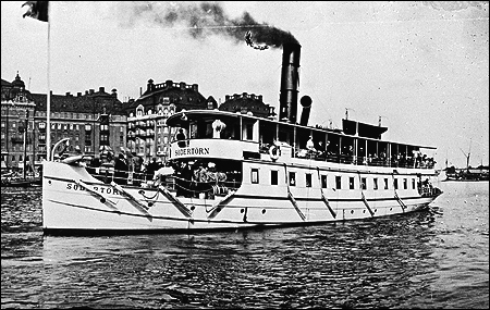 Sdertrn i Nybroviken, Stockholm 1914