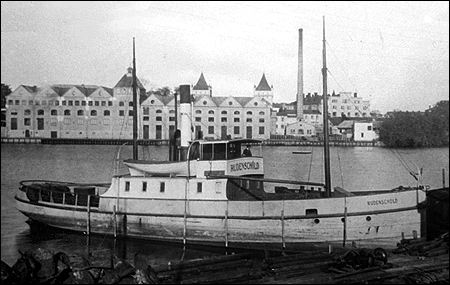 Rudensch�ld vid L�fholmsvarvet, Stockholm