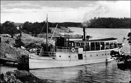Stegsund vid Skansholmen, Vstervik ca. 1915