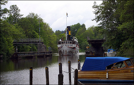 Storsk�r vid Flottsundsbron i Fyris�n, Uppsala 2005-06-11