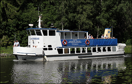 Gustaf Lagerbjelke i Hjelmare Kanal 2011-06-29