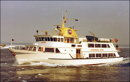 Sundbuss Jeppe utanf�r Helsing�r, Danmark 1985