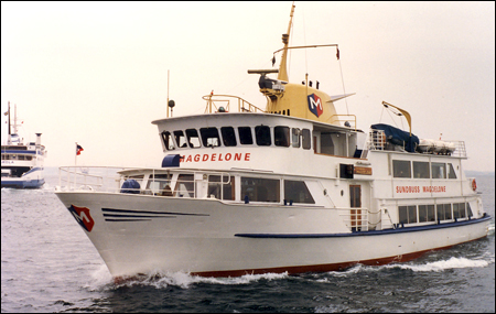 Sundbuss Magdelone utanf�r Helsing�r, Danmark 1988