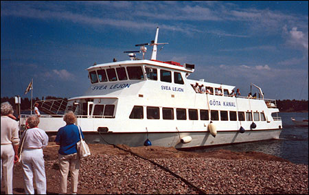 Svea Lejon vid G�rdsholmen, Ark�sund 1986