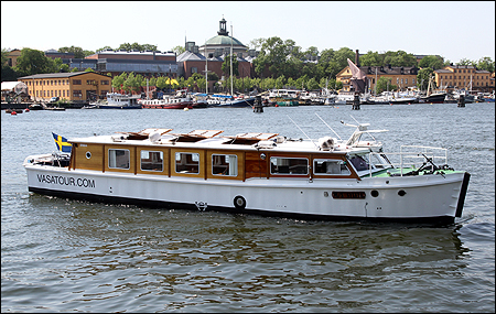 Sylvia vid Vasabryggan, Stockholm 2019-06-06