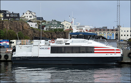 Tedno i Tórshavn, Färöarna 2017-06-11