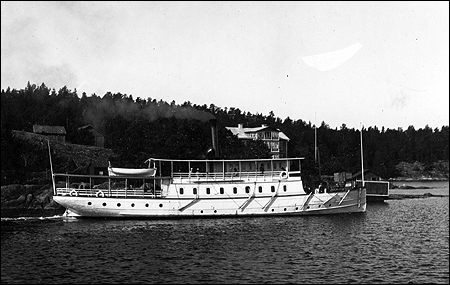 Ten� vid Lindalens brygga, V�rmd� ca 1900