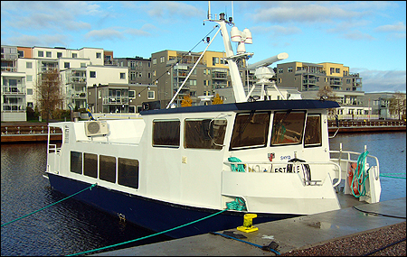 Estelle vid S�dra Skeppsbron, G�vle 2021-10-27