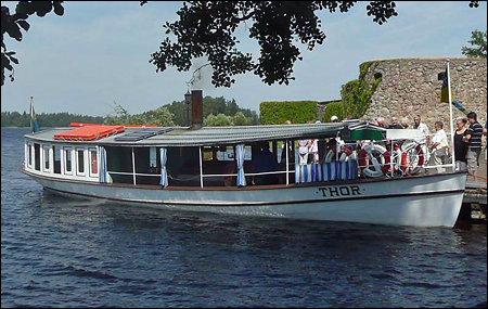 Thor vid Kronobergs slottsruin, V�xj� 2010-07-11