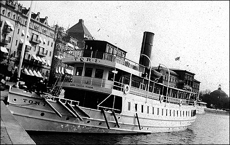 Tor I vid S�dra Blasieholmshamnen, Stockholm 1910