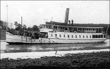 F�rings� vid Tappstr�m, Eker� ca. 1920