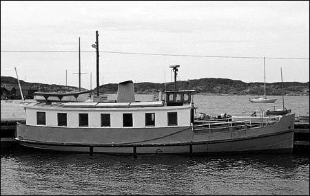 Aina i H�lleviksstrand, Orust 1977-08