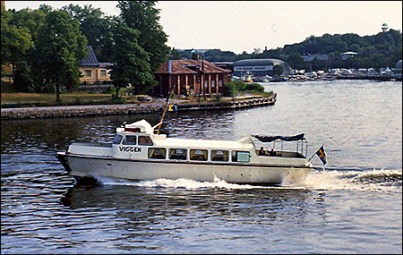 Viggen utanf�r Kastellholmen, Stockholm